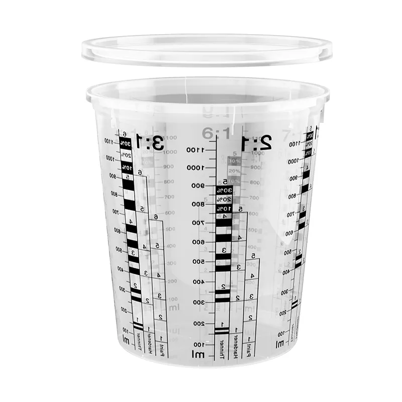 1370 мл PP POM Automotive Paint Cuping Cup з кришкою